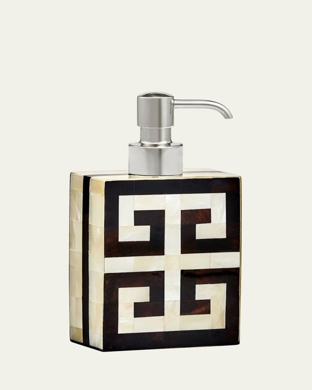 Greek Key Pump Dispenser